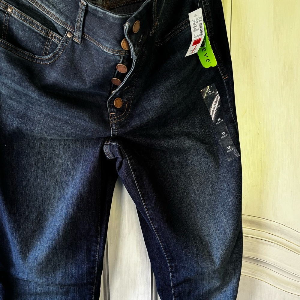 NWT Maurice’s Everflex Flare High Rise Jeans
